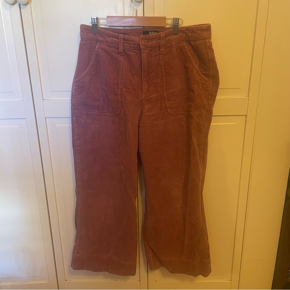 A.N.A high rise pink corduroy pants